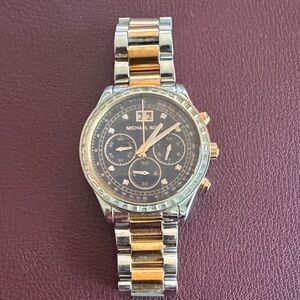 Michael Kors Two-Tone Gold and Silver Women's Watch
